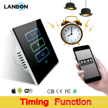 Smart home system auto switch 2016 new LANBON smart switch auto shutdown